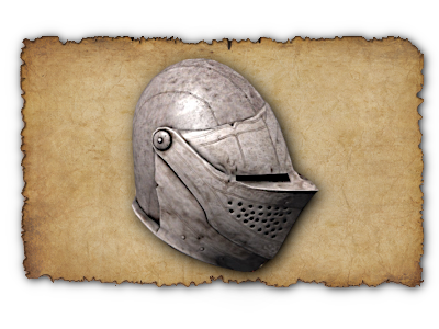 November 2020 Mastercrafted Basinet Helm (Basinet helm) A finely worked piece of armour, fit for a king.
