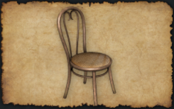 September 2023 Inviting Wooden Chair (Wooden Chair) Comfortable chair with cushioning made of reed fibre, providing a superior sitting experience.