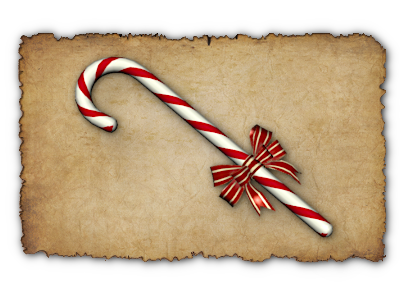 December 2020 Candy Cane (Short sword) Delicious, give it a lick!