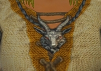 A Goat head necklace