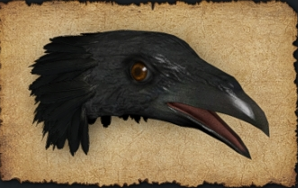 October 2023 Crow Helm (Open Helm) A skin for an open helm. +1 to Intelligence and Curiosity.