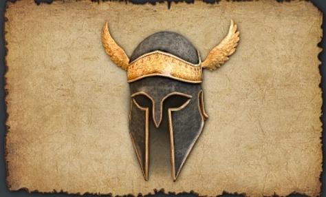 September 2022 Winged Helm (Open Helm) Invented by R. Plimey in 908 after an unfortunate horseback collision with an eagle.