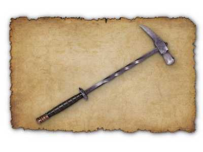 May 2020 Lómanian Cavalry Maul (Maul) Wielded with precision and an iron will it shall overcome any two- or four-legged obstacle.