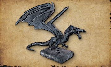 January 2022 Dragon Statuette (Statuette) A tiny dragon guards the general area. You feel safer immediately.