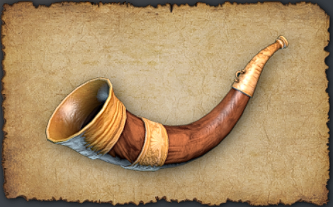 October 2024 Drinking Horn (water skin) Drinking Horn: Drink mead or other delectable beverages of choice in style!