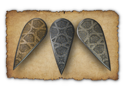 March 2020 Shield of the Ageless (Large metal shield) Once wielded by a mighty race, now forgotten.