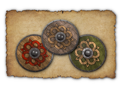 February 2020 Raider Shield (Medium wooden shield) A sturdy round wooden shield, also effective outside of raids.