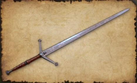 December 2021 Claymore (two-handed sword) Make your clanmates turn blue with envy by wielding this glorious sword.