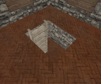 A Pottery brick opening