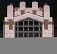 A Marble portcullis (fence)