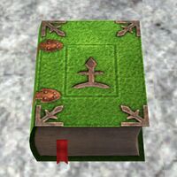 A Green tome of magic