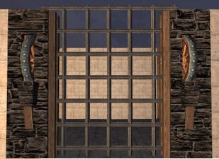 Slate portcullis