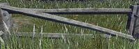 A Wooden Fence Gate