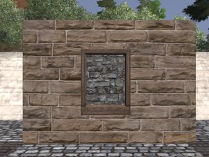 Sandstone window