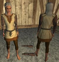 A Studded leather sleeve