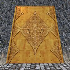 Mine door (gold)