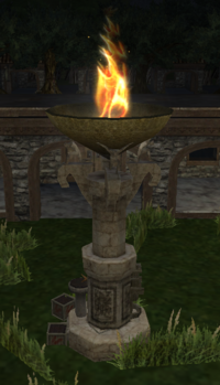 A Brazier pillar