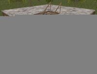 A Marble slab left staircase