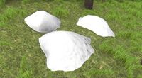 Snow pile