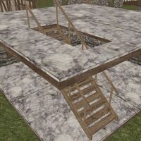 A Marble slab staircase