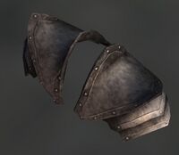 A Layered shoulder pad