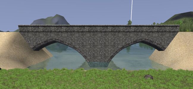 Brick bridge