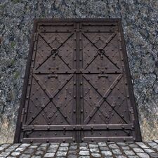 Mine door (steel)