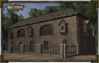 A Rendered narrow window