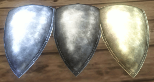 Large metal shield