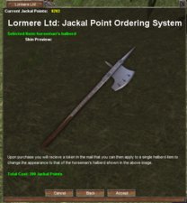 Horseman's Halberd Skin