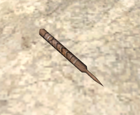 A Wooden clay shaper